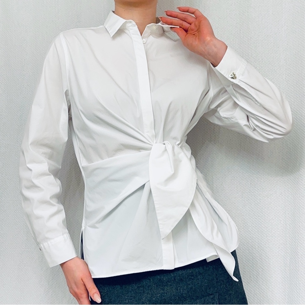 Massimo Dutti White Button Down Shirt